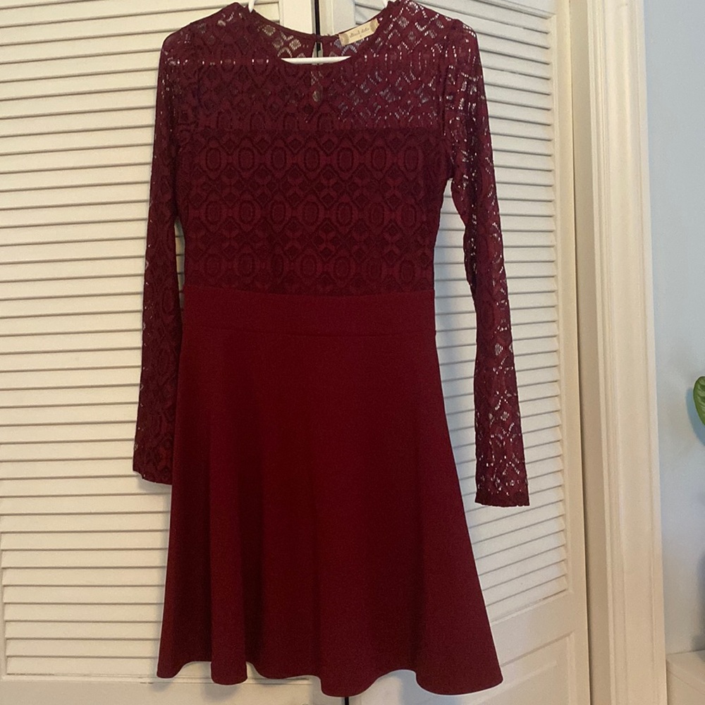 Red Lace Altar’d State Dress